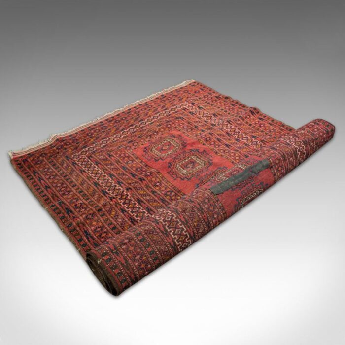 antique middle eastern turkoman rug 1920s 12