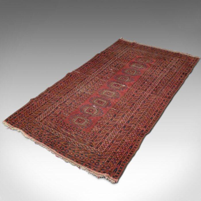 antique middle eastern turkoman rug 1920s 3