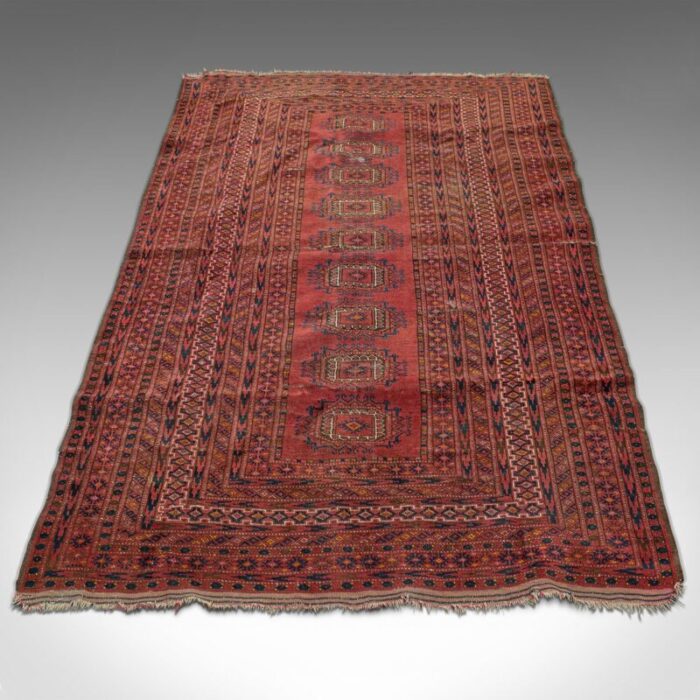 antique middle eastern turkoman rug 1920s 5