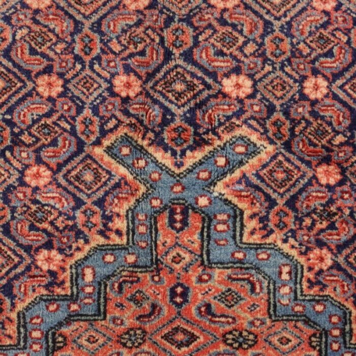 antique mud rug in wool and cotton 8877