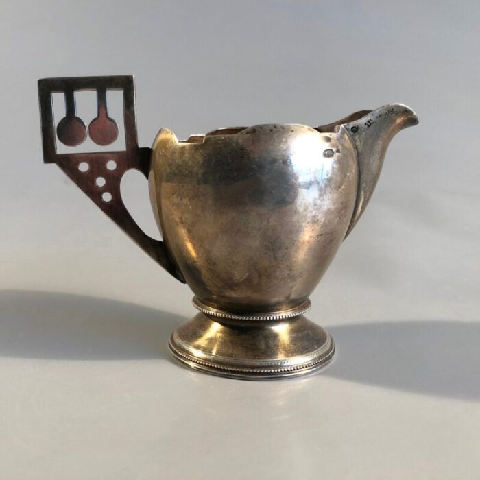 antique russian art nouveau engraved creamer by antip kuzmichev russia 11