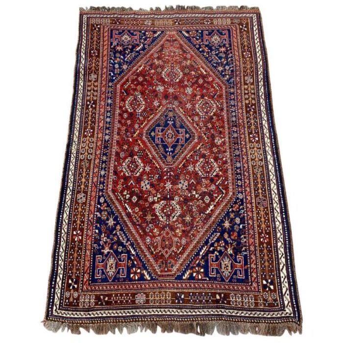 antique shiraz rug 1