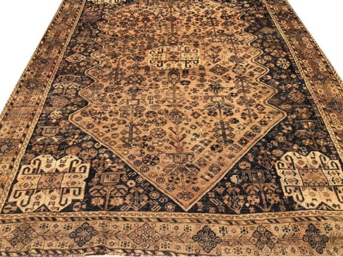 antique tribal persian shiraz rug 0026