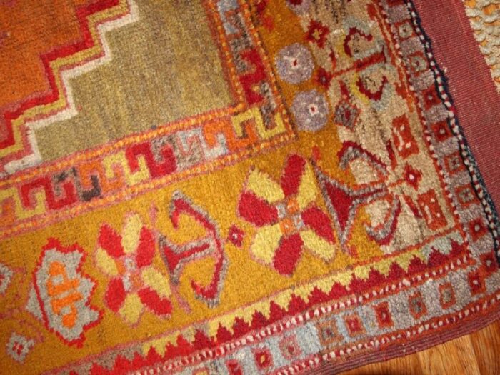 antique turkish rug 1910s 5