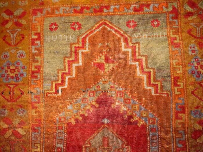 antique turkish rug 1910s 6