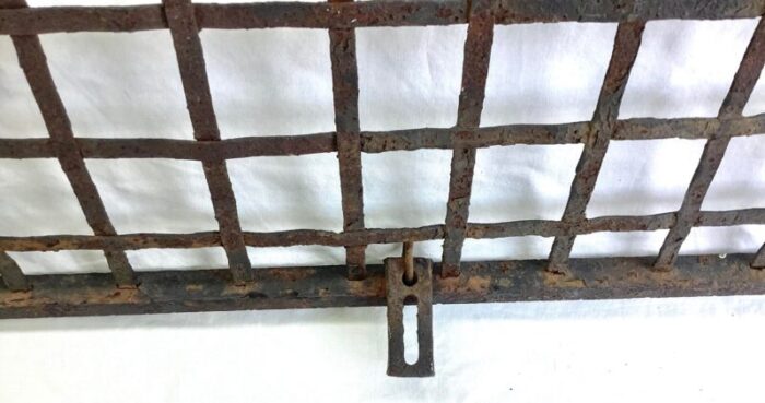 antique victorian iron gate window garden fence architectural salvage door 1992