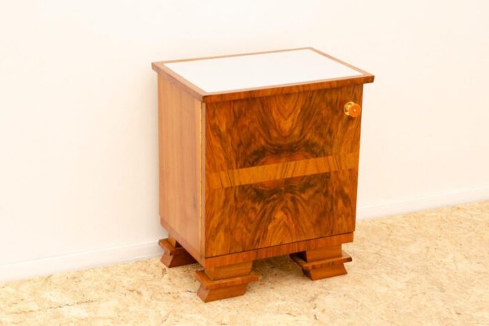 art deco bohemia nightstand 1930s 0486