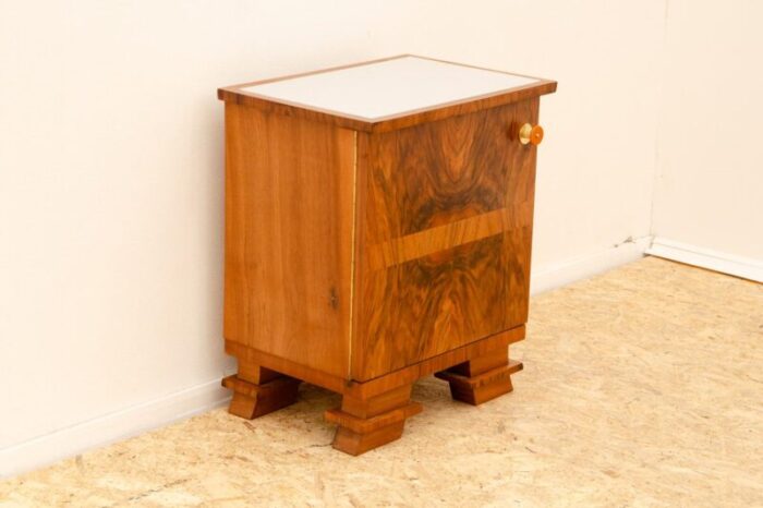 art deco bohemia nightstand 1930s 2153