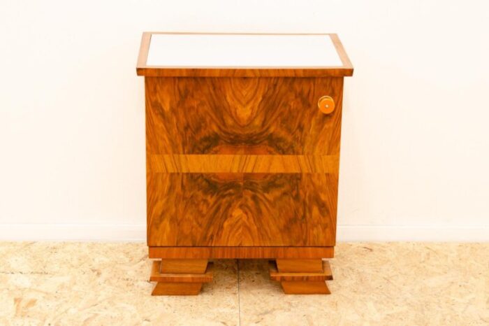 art deco bohemia nightstand 1930s 2436