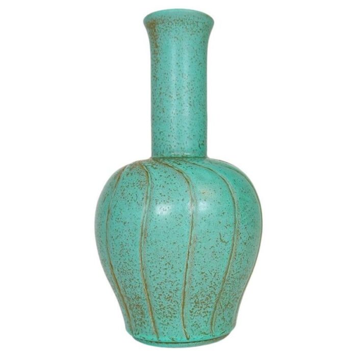 art deco ceramic vase by ewald dahlskog for bo fajans sweden 1937 1