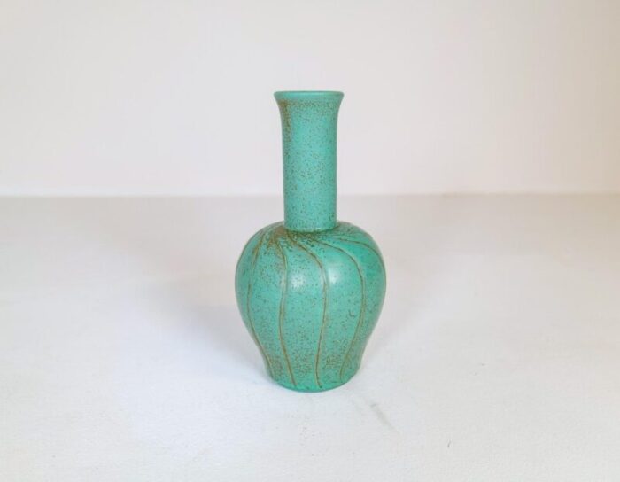 art deco ceramic vase by ewald dahlskog for bo fajans sweden 1937 3