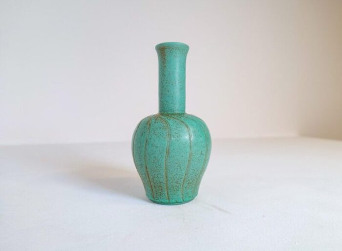 art deco ceramic vase by ewald dahlskog for bo fajans sweden 1937 7