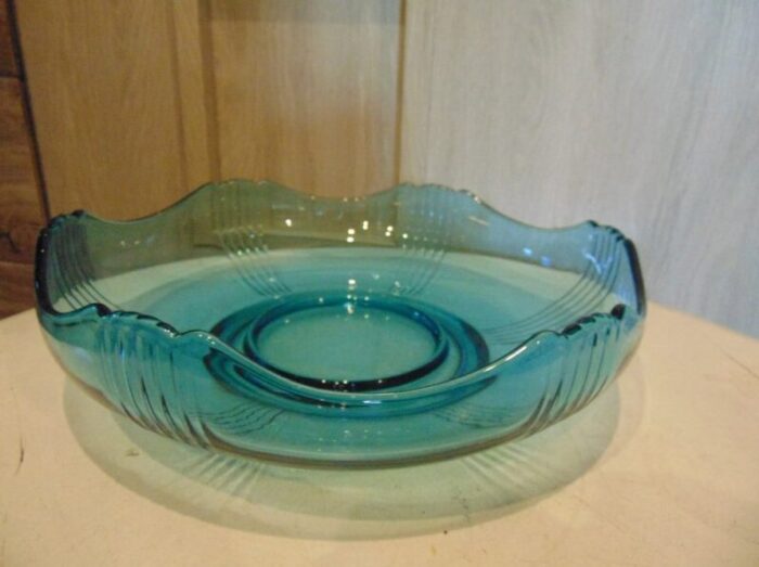 art deco glass bowl from josef invald 1930s 1