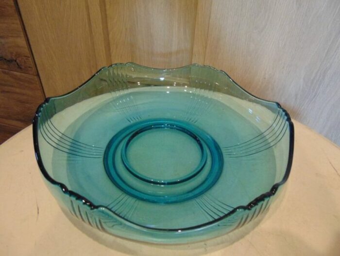 art deco glass bowl from josef invald 1930s 3