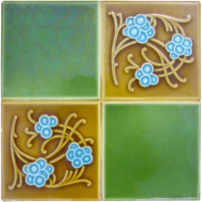 art deco relief tiles by gilliot freres for hemiksem 1920s 7