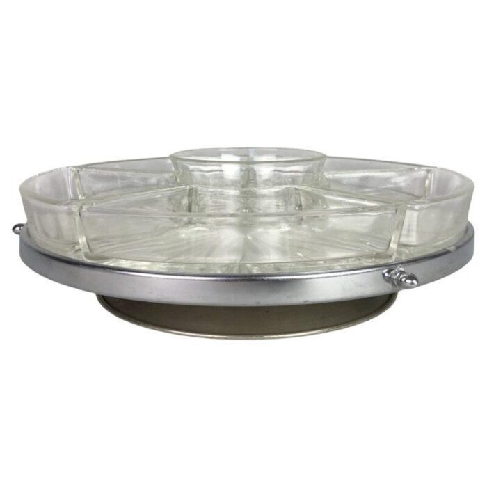 art deco rotating tray or lazy susan 1930s 1