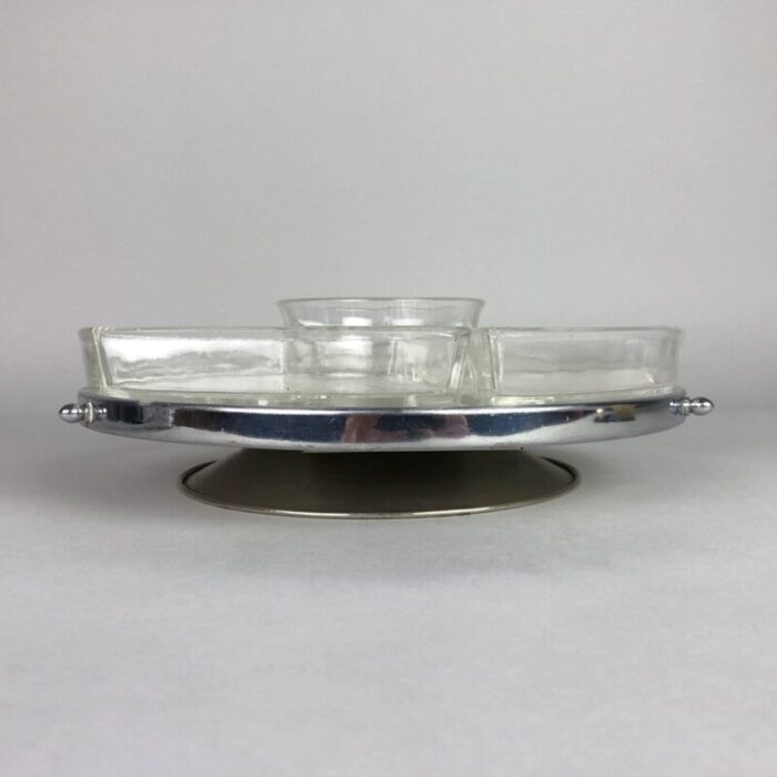 art deco rotating tray or lazy susan 1930s 2