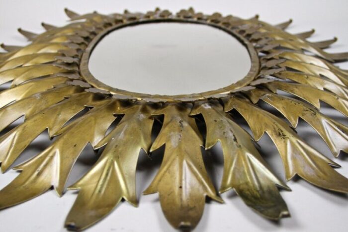 art deco sunburst wall mirror france 1920s 10