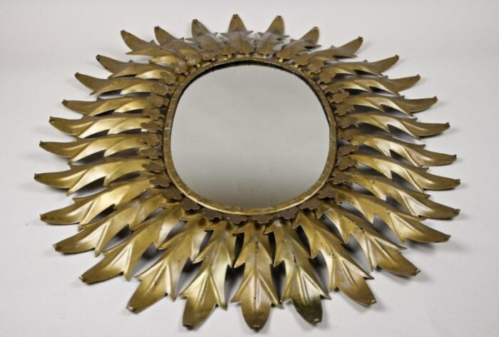 art deco sunburst wall mirror france 1920s 7