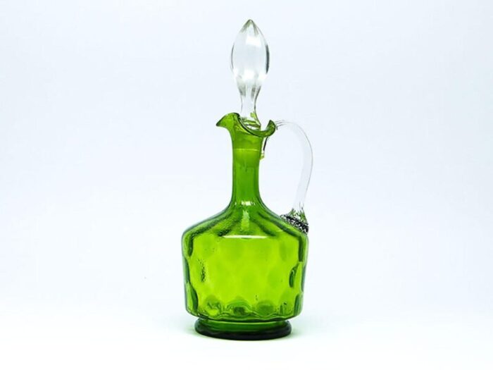 art nouveau carafe in cramberry glass united kingdom early 1900s 2