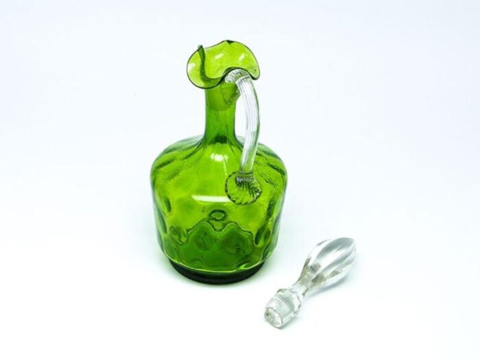 art nouveau carafe in cramberry glass united kingdom early 1900s 4