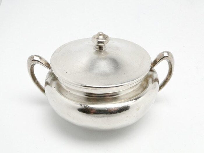 art nouveau style sugar bowl 1890s 3