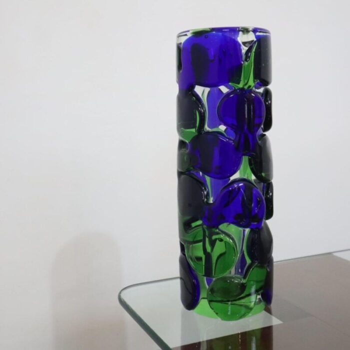 artistic glass vase by jaroslav svoboda 1980 2946