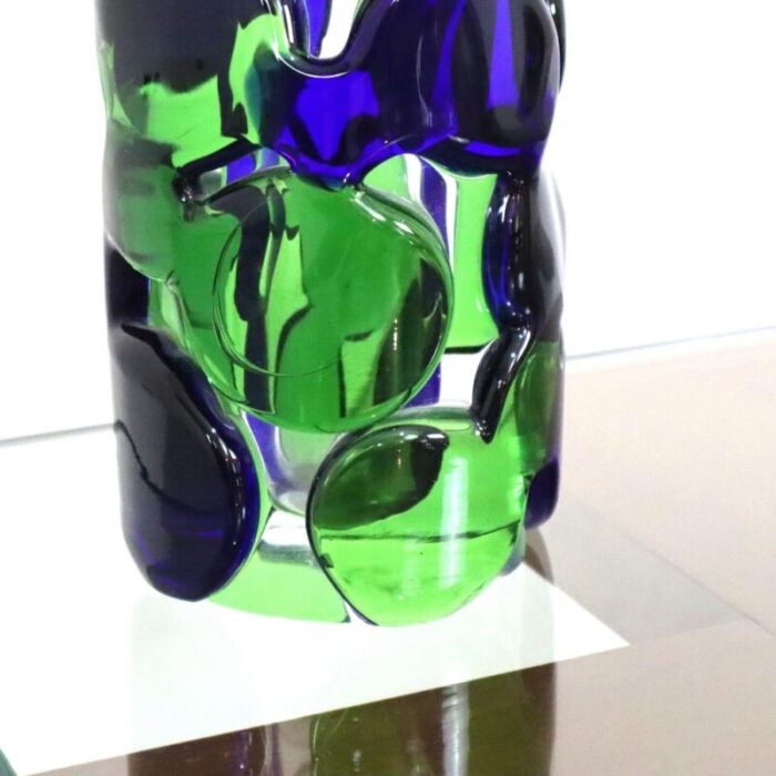 artistic glass vase by jaroslav svoboda 1980 3181