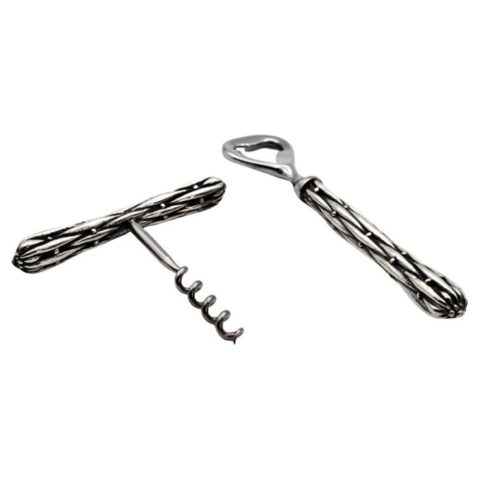 bottle opener and corkscrew by richard lauret set of 2 1