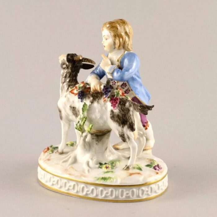 boy with a goat from meissen 3