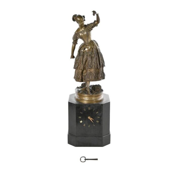 bronze fanny elssler sculpture by jean auguste barre 1