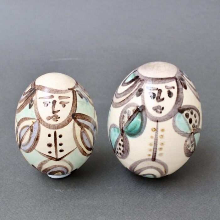 ceramic easter egg from atelier madoura 1960s 13