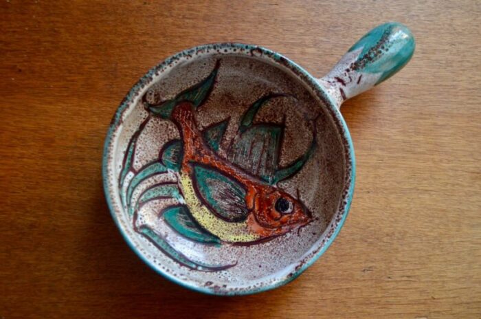 ceramic fish by daniel etienne 1960s 1