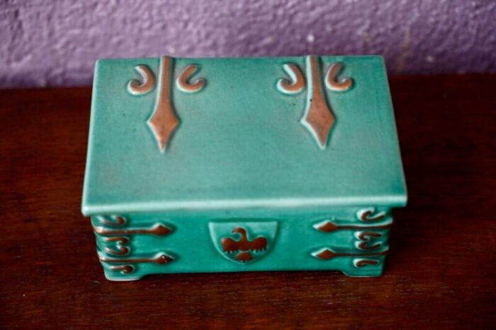 ceramic jewelry box from ceramique dart de bordeaux 2979