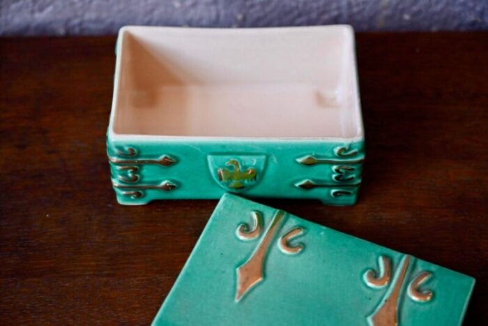 ceramic jewelry box from ceramique dart de bordeaux 6356