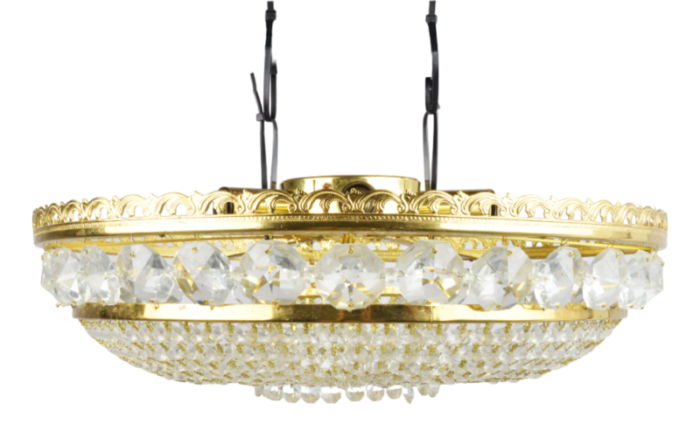 chandelier by preciosa jablonec former czechoslovakia 1970s 0363