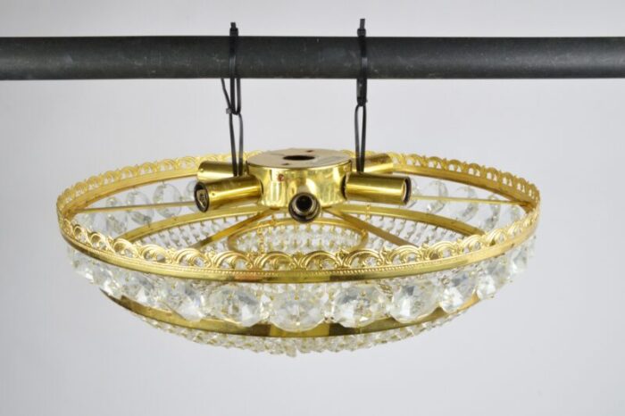 chandelier by preciosa jablonec former czechoslovakia 1970s 2874