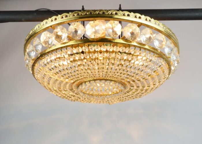 chandelier by preciosa jablonec former czechoslovakia 1970s 8649