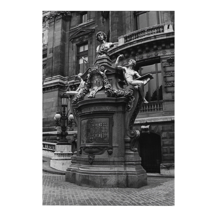 charles garnier monument in paris photograph by don ware 3252