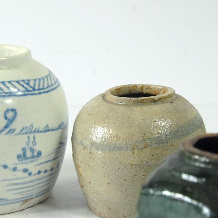 chinese ceramic ginger jars 1890s set of 6 8242