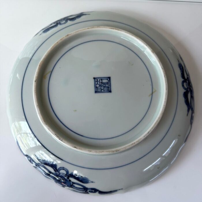 chinese porcelain kraak blue and white grasshopper bowl 4753