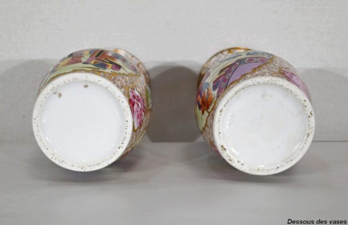 chinese porcelain vases 1890s set of 2 34