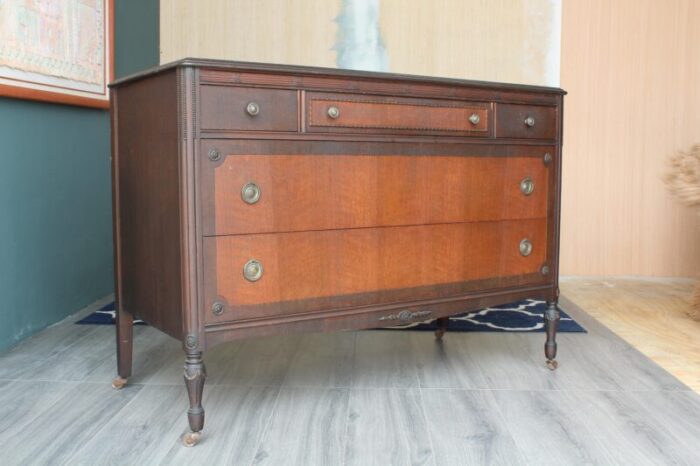 circa 1930s edwardian chest of drawers 0246