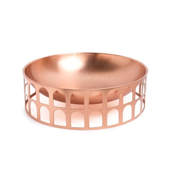 colosseum i copper centerpiece by jaime hayon for paola c 1