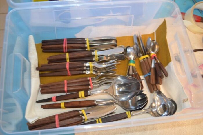 cutlery set from sandrik 1960s set of 79 3