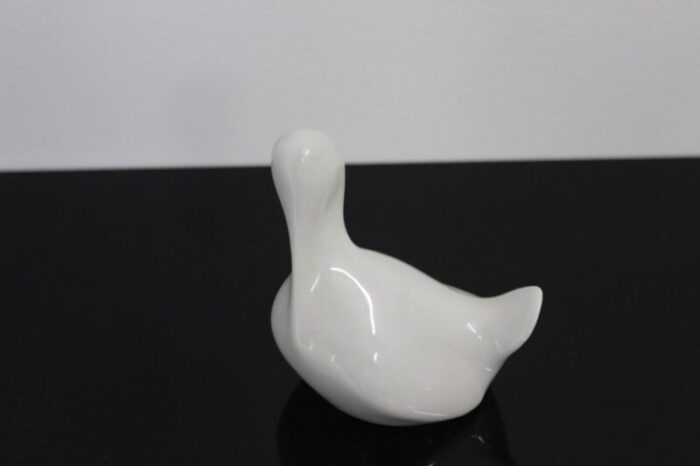 czech porcelain duck from royal dux 1960s 2