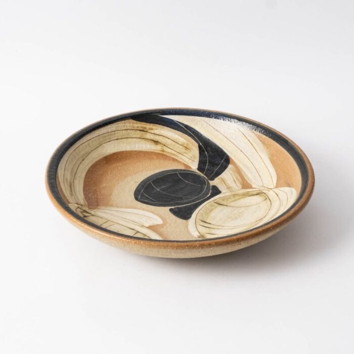 danish ceramic bowl by noomi backhausen for soholm stentoj 1970s 2