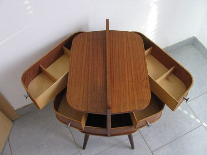 danish sewing box in teak 1960s 15