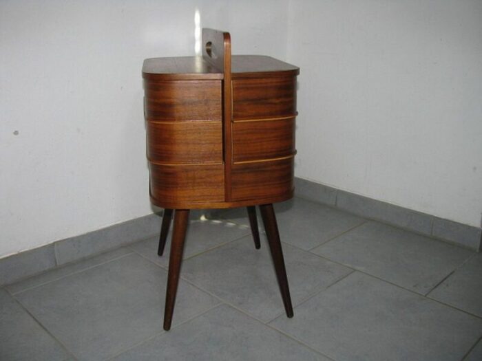 danish sewing box in teak 1960s 16