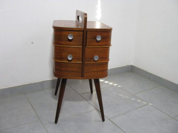 danish sewing box in teak 1960s 18